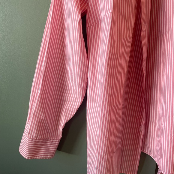 Pink Striped button down - Picture 2 of 4